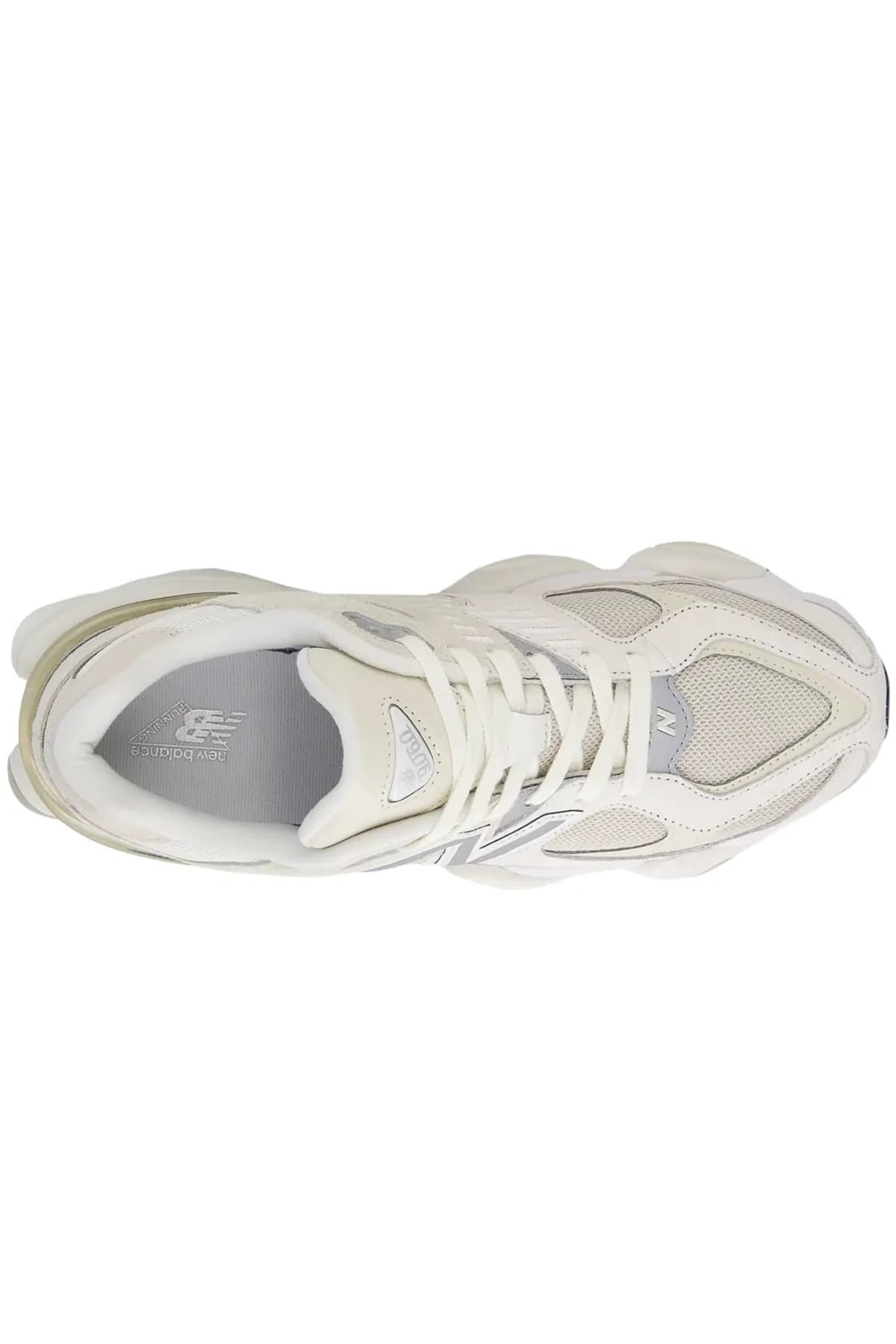 کفش اسنیکر نیو بالانس زنانه پارچه رنگارنگ بیسیک راسته کژوال/روزمره | New Balance U9060WHT VN — تصویر ۳