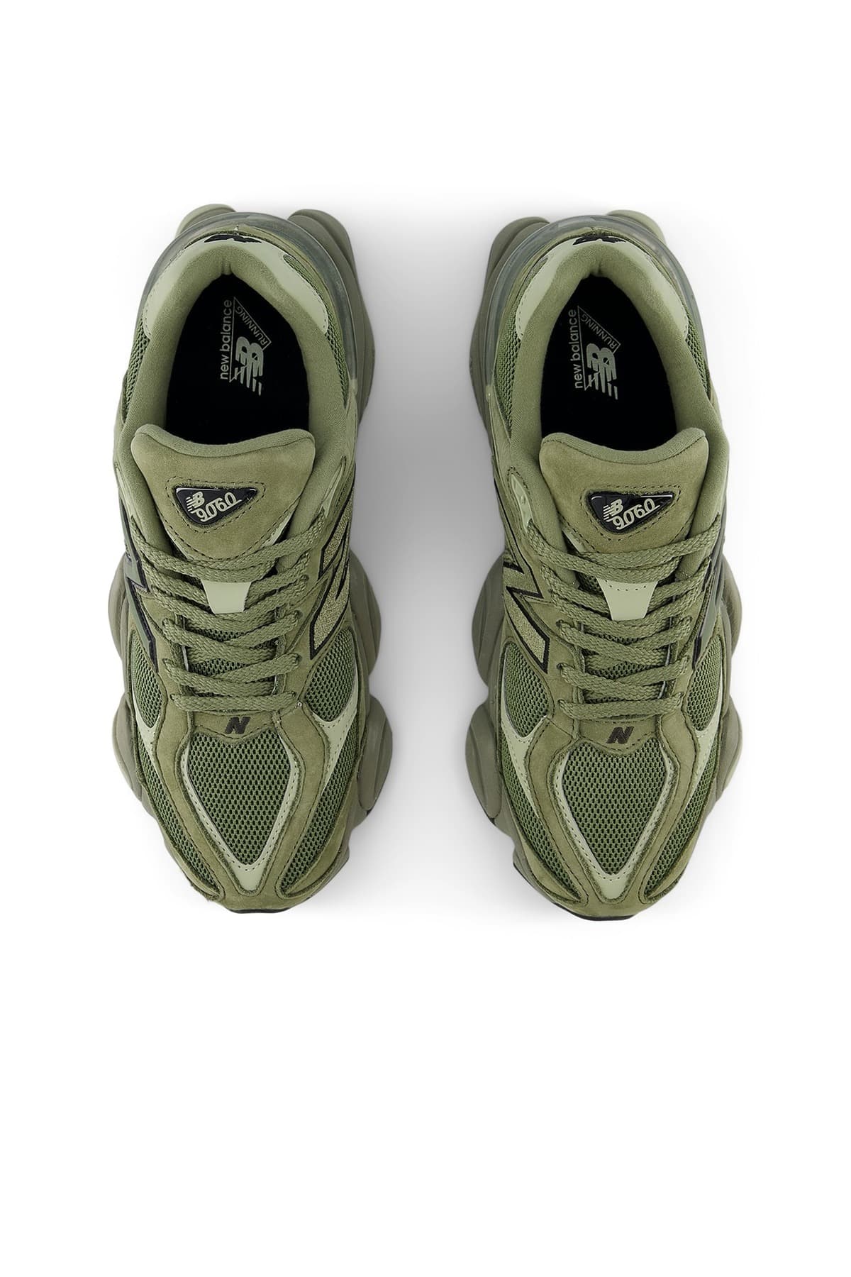 کفش اسنیکر نیو بالانس زنانه منسوجات سبز بیسیک راسته کژوال/روزمره | New Balance U9060.ZGD VN — تصویر ۲