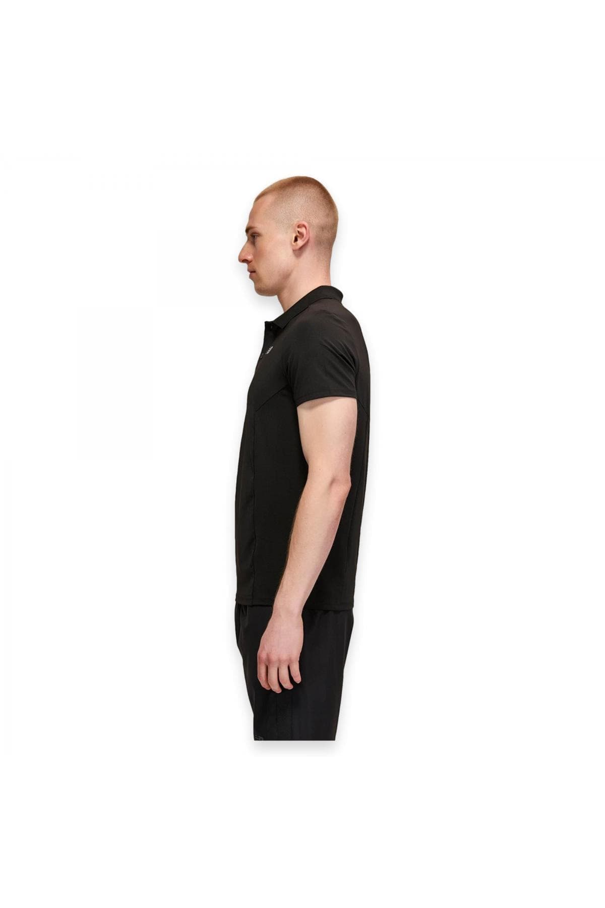 پولوشرت نیو بالانس مردانه منسوجات مشکی اسپرت راسته Regular/رگولار Regular/رگولار Daily/روزانه | New Balance 375 MNT1438 AD — تصویر ۲