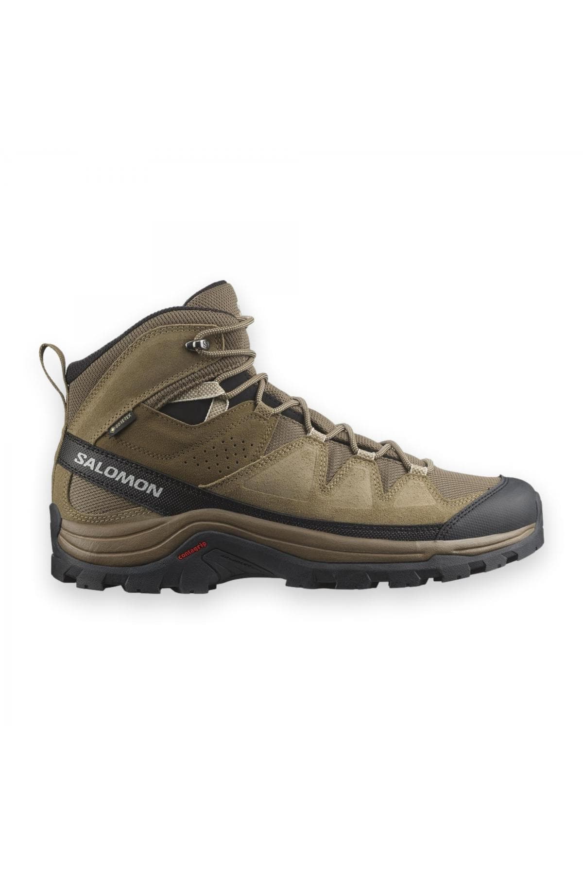 بوت سالومون مردانه منسوجات خاکی راسته Bootie کژوال/روزمره | Salomon L47181400 KH — تصویر ۵