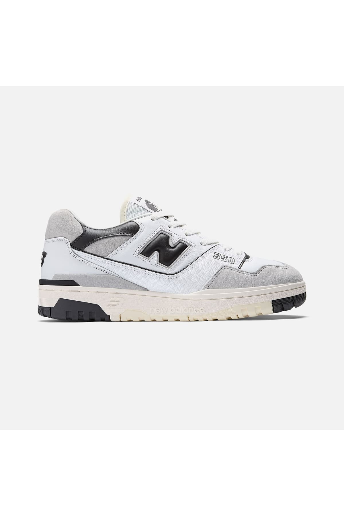 کفش اسنیکر نیو بالانس زنانه سفید راسته کژوال/روزمره | New Balance BB550GWB CN