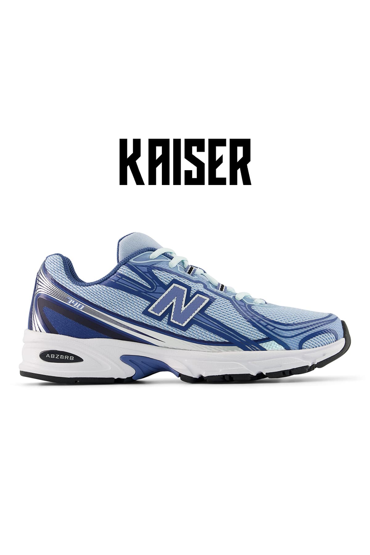 کفش اسنیکر نیو بالانس زنانه پارچه آبی بیسیک راسته اسپرت | New Balance U740N7UT-KAISER ID