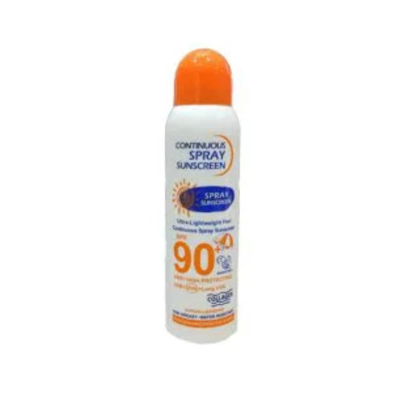 اسپری ضد آفتاب CONTINUOUS حاوی کلاژن با spf 90