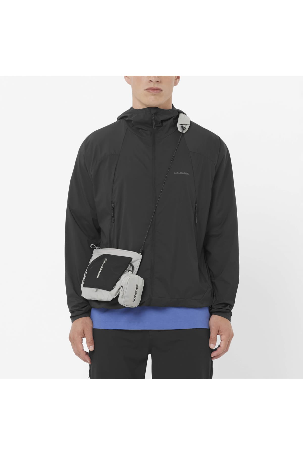 کاپشن اسپرت سالومون مردانه مشکی راسته Regular/رگولار اسپرت | Salomon LC2761400 BD — تصویر ۲