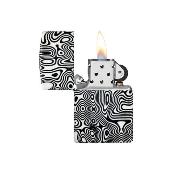 فندک زیپو اصل 46012 | Zippo Glowing Swirls Design — تصویر ۲
