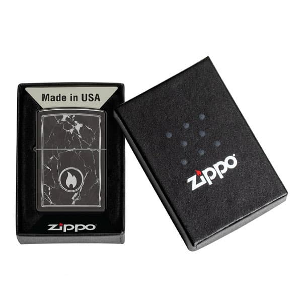 فندک زیپو اصل 46571 | Zippo Marble Flame Design — تصویر ۳