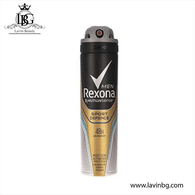اسپری ضد تعریق مردانه رکسونا مدل Sport Defence ماندگاری 48 ساعته حجم 200 میل – Rexona