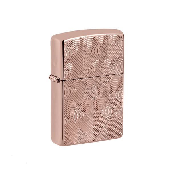 فندک زیپو اصل 48919 | Zippo Armor Hearts Design