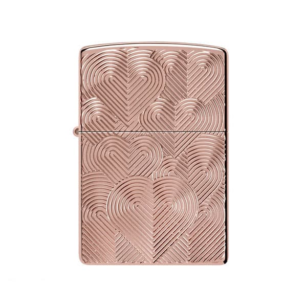 فندک زیپو اصل 48919 | Zippo Armor Hearts Design — تصویر ۲