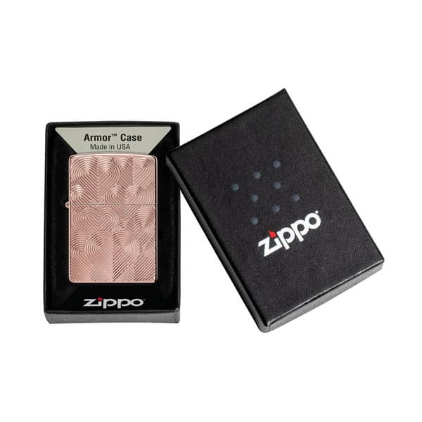 فندک زیپو اصل 48919 | Zippo Armor Hearts Design — تصویر ۴