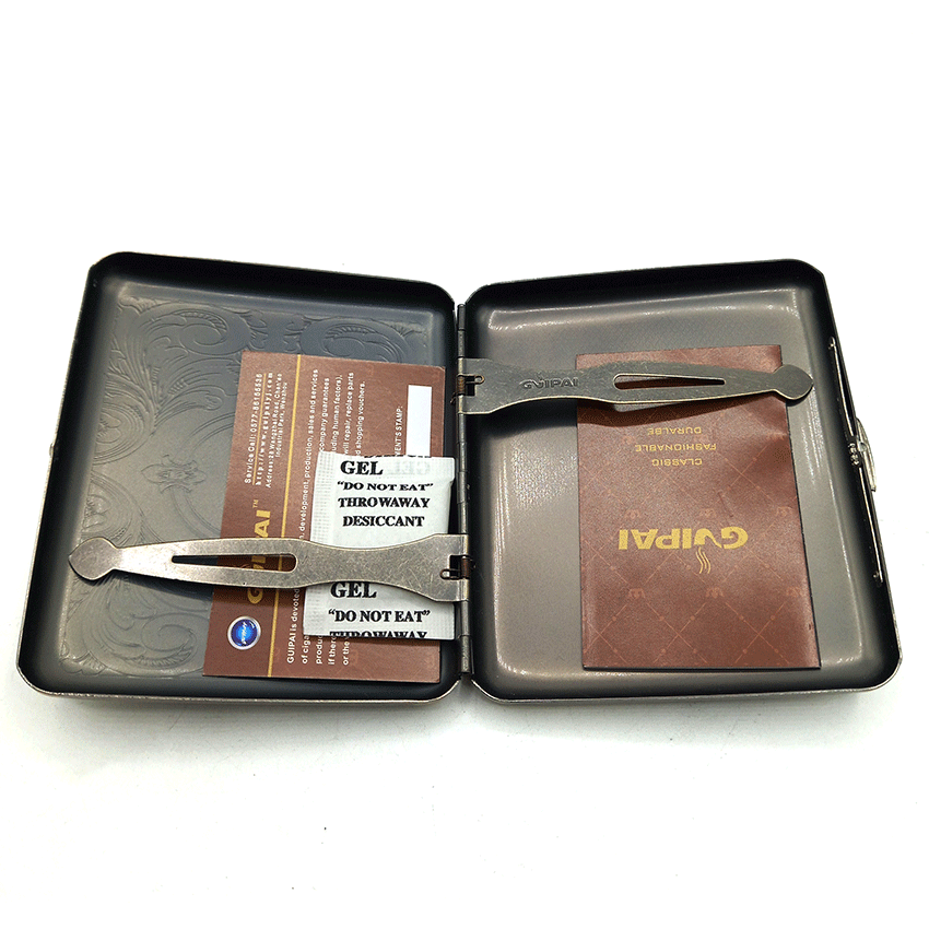 جاسیگاری (قوطی سیگار) فلزی گوپای کد D2103 — تصویر ۶