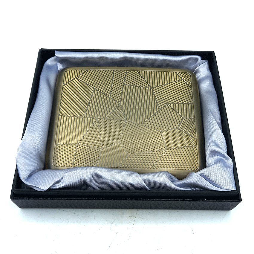 جاسیگاری (قوطی سیگار) فلزی گوپای کد D2101