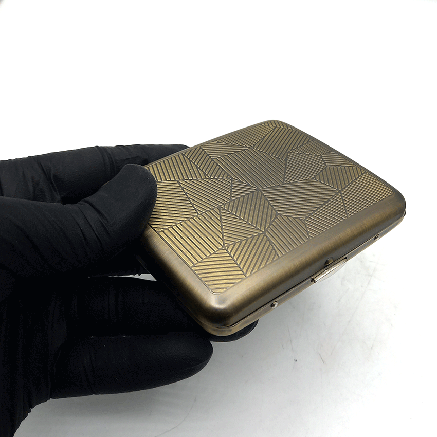 جاسیگاری (قوطی سیگار) فلزی گوپای کد D2101 — تصویر ۵