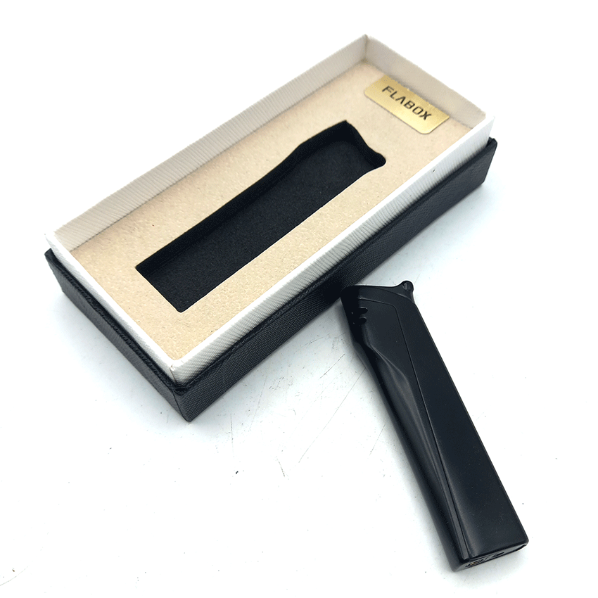 فندک گازی مشکی فلاباکس کد d77 — تصویر ۶