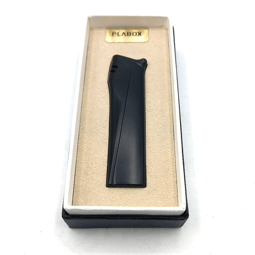 فندک گازی مشکی فلاباکس کد d77