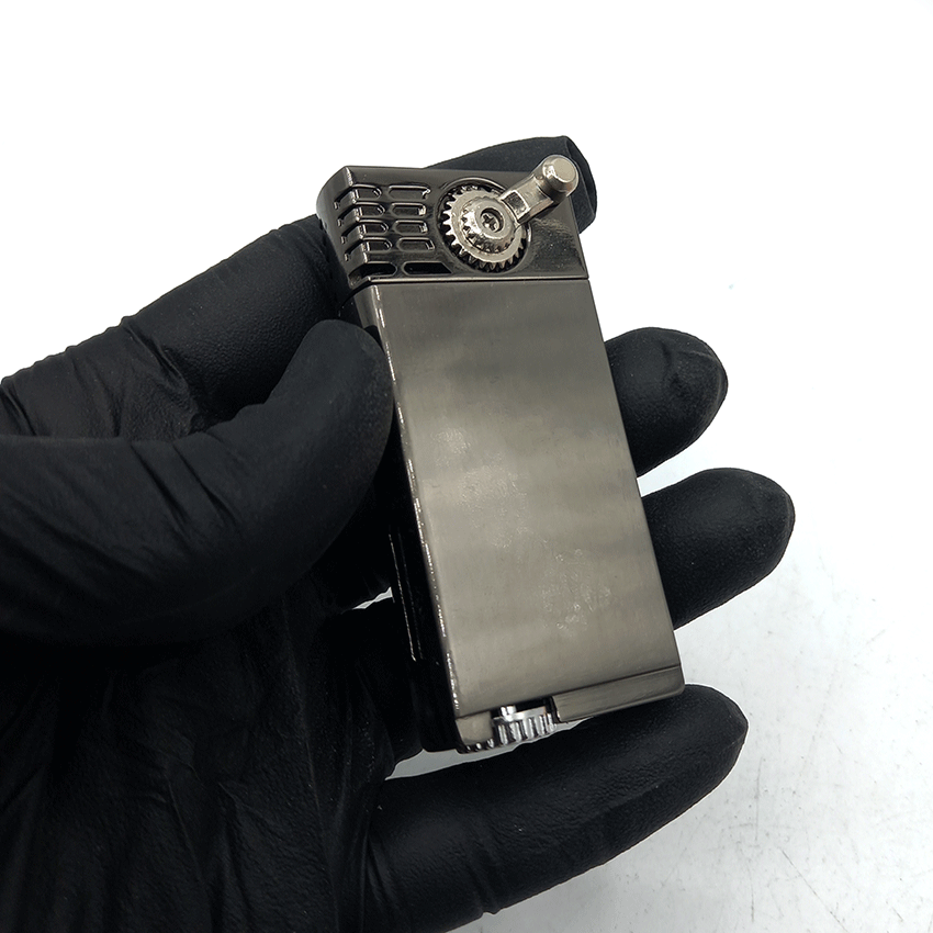 فندک گازی اتمی مشکی کد d68 — تصویر ۴