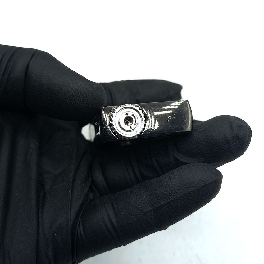 فندک گازی اتمی مشکی کد d68 — تصویر ۵