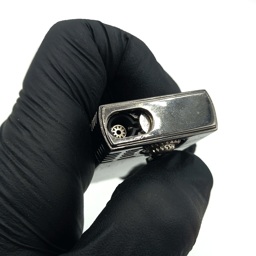 فندک گازی اتمی مشکی کد d68 — تصویر ۲