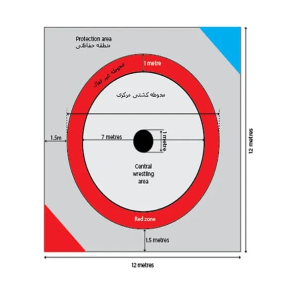 تشک کشتی ابعاد 2*2 ضخامت 5 سانتی متر — تصویر ۲