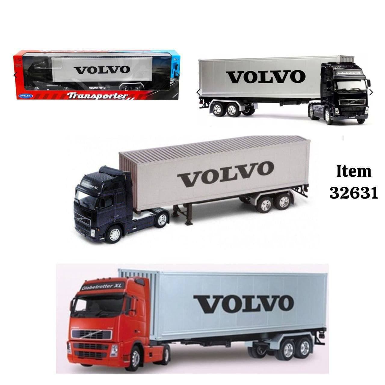 ماکت کله تریلی VOLVO FH12 کانتینردار ویلی