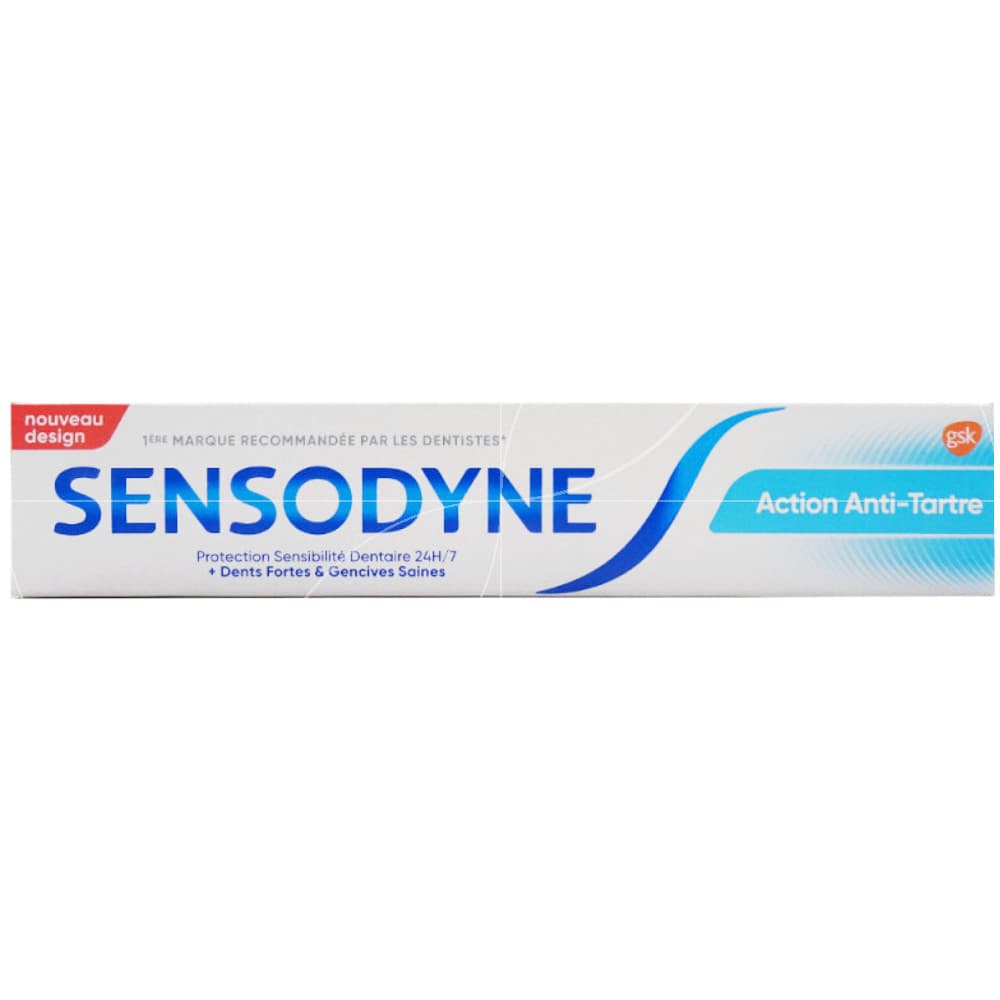خمیر دندان جرم گیر اکشن آنتی تارت سنسوداین action Anti Tarte Sensodyne حجم 75 میل