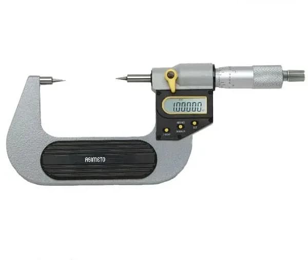 میکرومتر دیجیتال سوزنی آسیمتو خارج سنج 75-50 ضد آب مدل 0-03-126