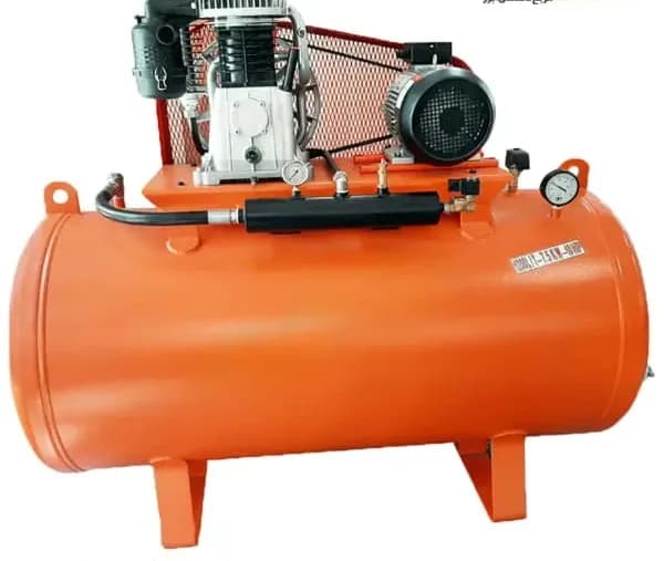 کمپرسور باد آبک ایتالیا 1000 لیتری دو سیلندر سه فاز مدل CMI1200-1000-H
