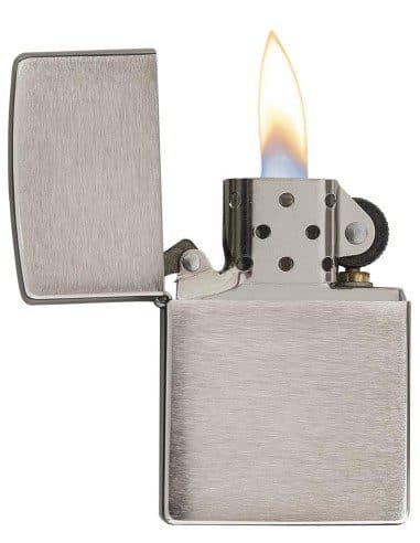 فندک زیپو مدل Zippo 162 (Brushed Chrome) — تصویر ۲