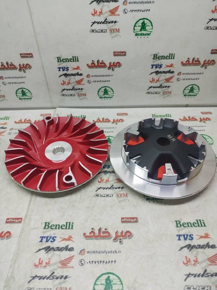 پولی (فولی) مقابل کلاچ جلو کامل موتور یاماها ایروکس و x max ایکس مکس درجه 1