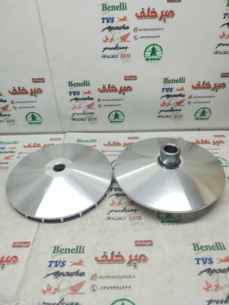 پولی (فولی) مقابل کلاچ جلو کامل موتور یاماها ایروکس و x max ایکس مکس درجه 1 — تصویر ۲