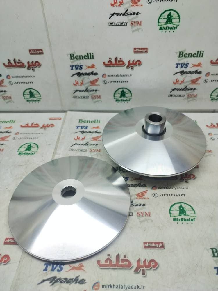 پولی (فولی) مقابل کلاچ جلو کامل موتور کلیک اصلی (تقویتی) — تصویر ۲