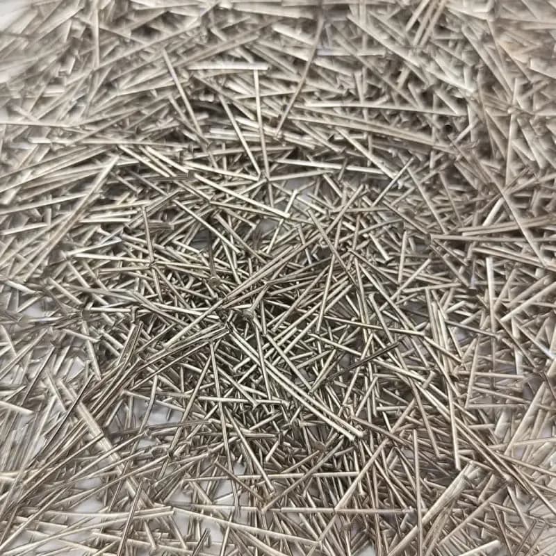 میخ ته صاف نقره ای 3 سانت(20گرمی)عمده و جزئی — تصویر ۲