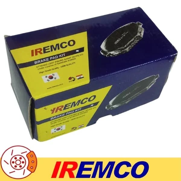 لنت ترمز جلو پژو 2008 غیر فابریک آی آر امکو کد IR6 — تصویر ۳