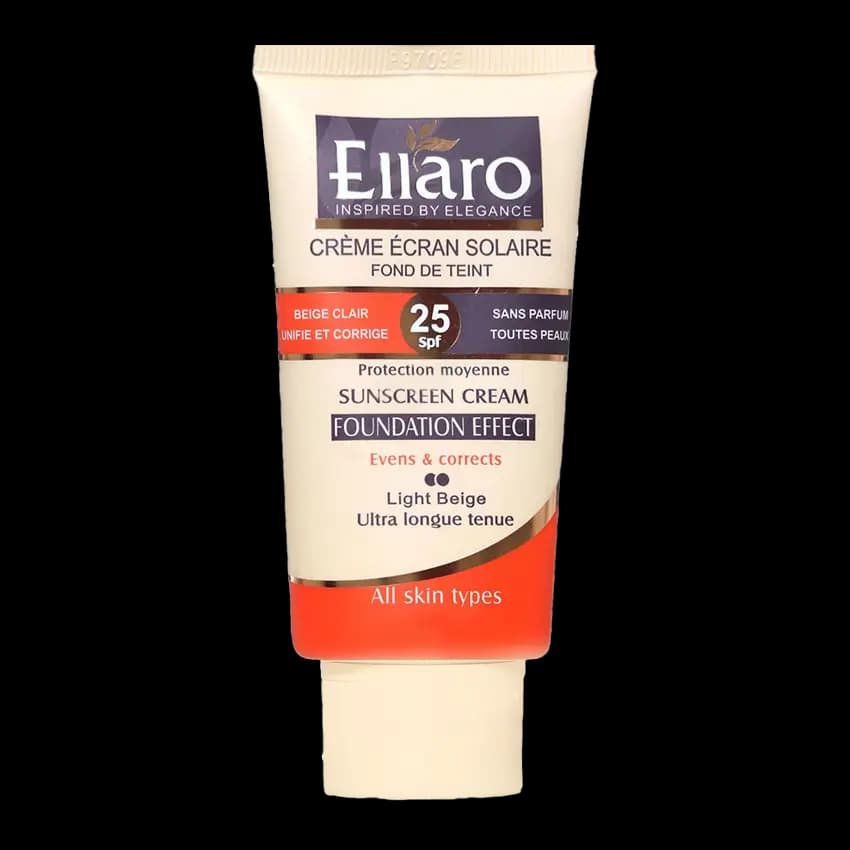 کرم ضد آفتاب SPF25 کرم پودری انواع پوست الارو — تصویر ۸