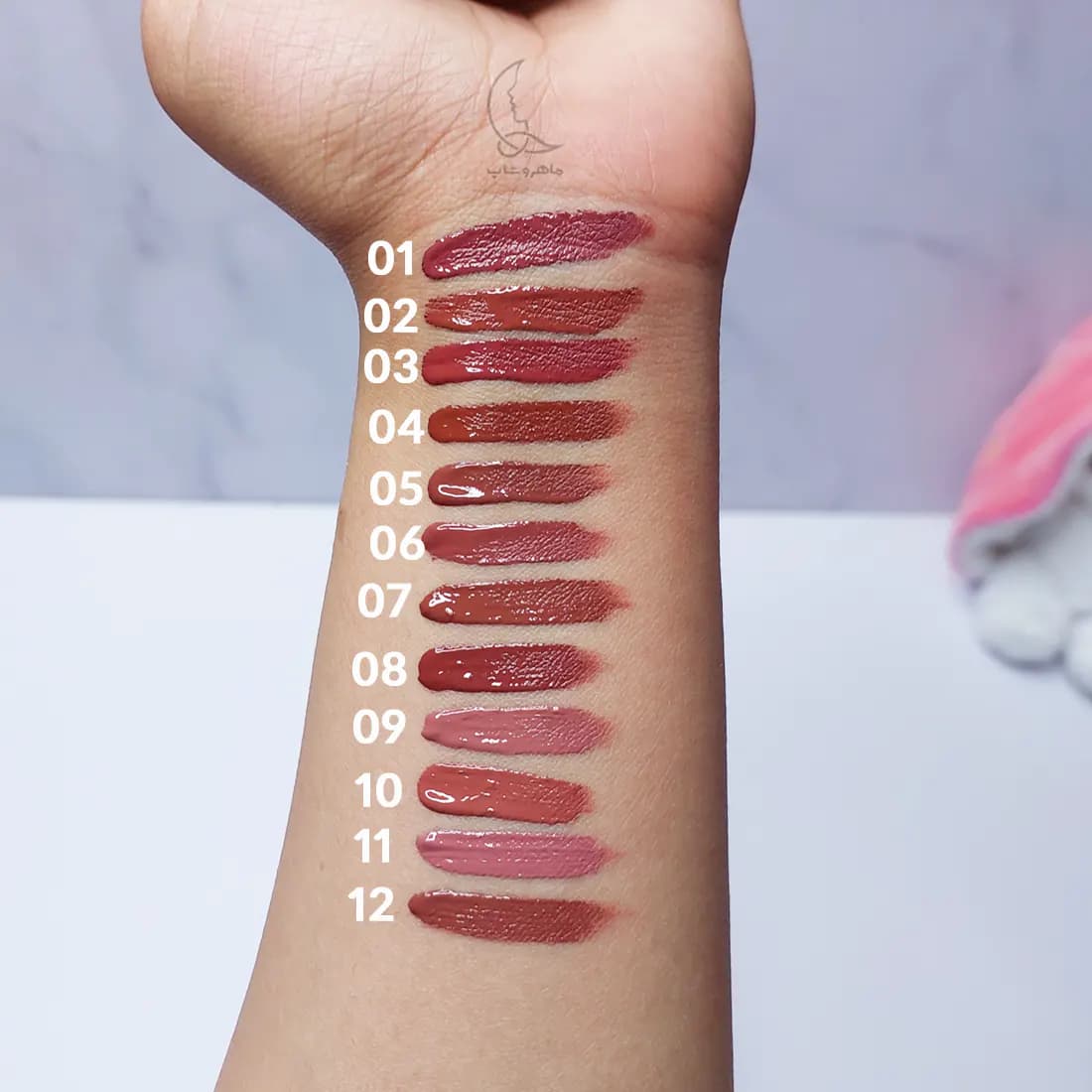 رژلب مایع جولیوس مدل rich matte — تصویر ۲
