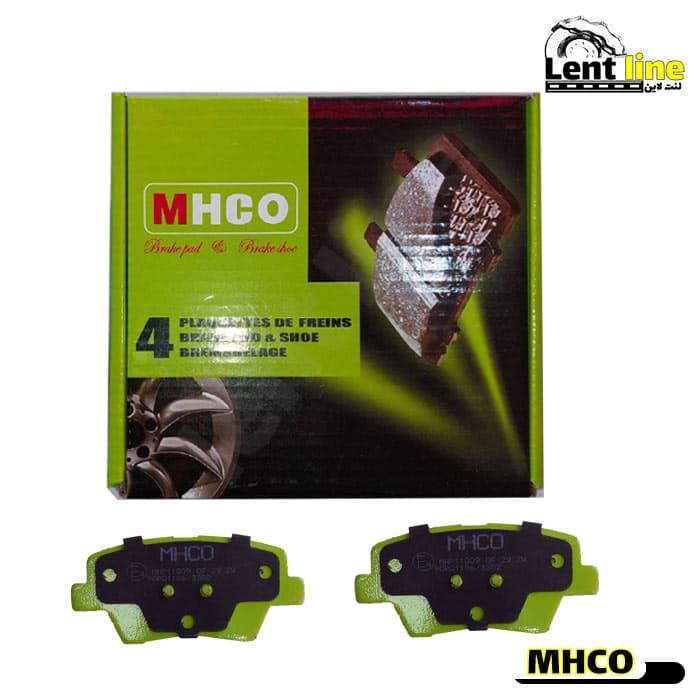 لنت ترمز عقب دنا پلاس برند MHCO — تصویر ۴