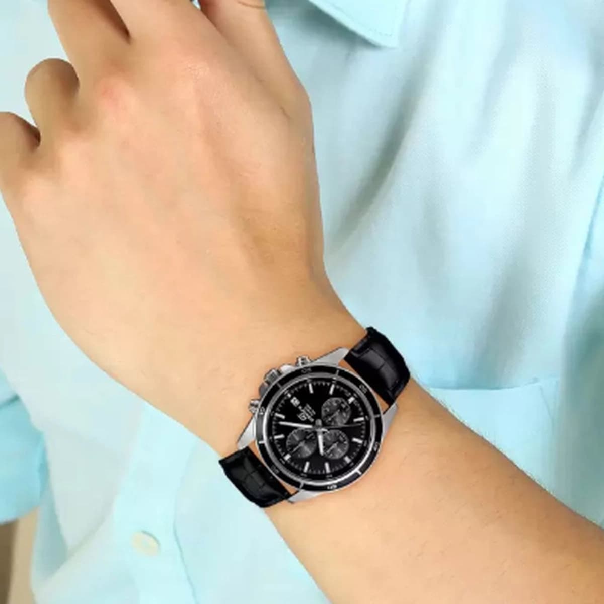 ساعت مچی مردانه کاسیو ادیفایس CASIO EDIFICE مدل EFR-526L-1A — تصویر ۷