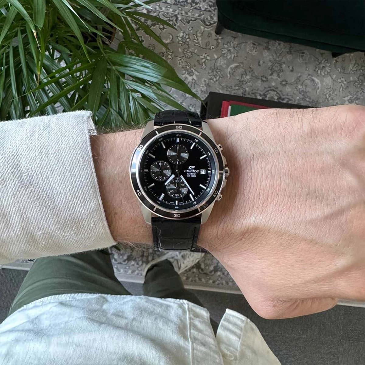ساعت مچی مردانه کاسیو ادیفایس CASIO EDIFICE مدل EFR-526L-1A — تصویر ۸