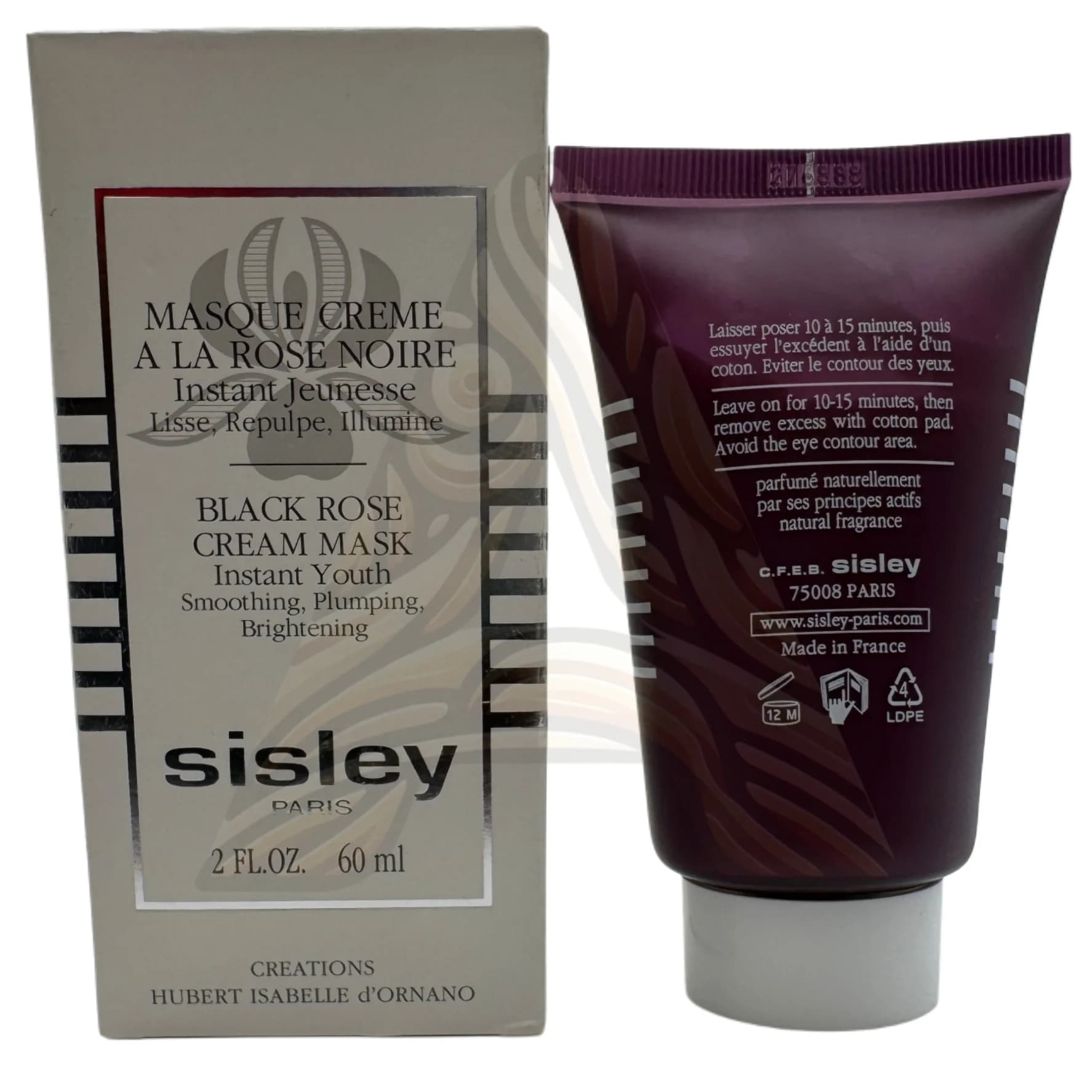 کرم ماسک بلک رز جوانساز فوری ، روشن کننده فوری و ضد چروک برند سیسلی SISLEY حجم 60میلی لیتر — تصویر ۴