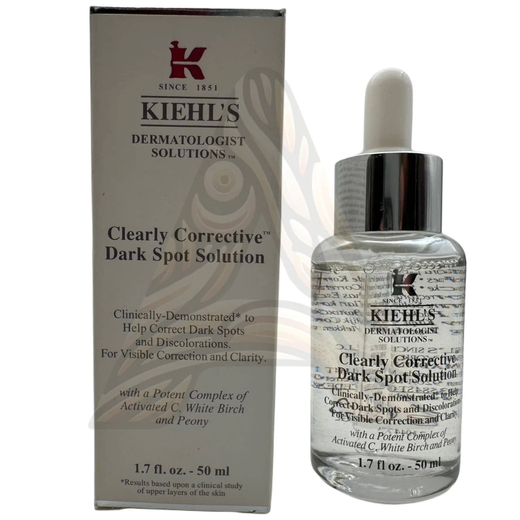 سرم ضد لک 50 میل کیلز مدل Kiehl’s Clearly Corrective Dark Spot Solution — تصویر ۳