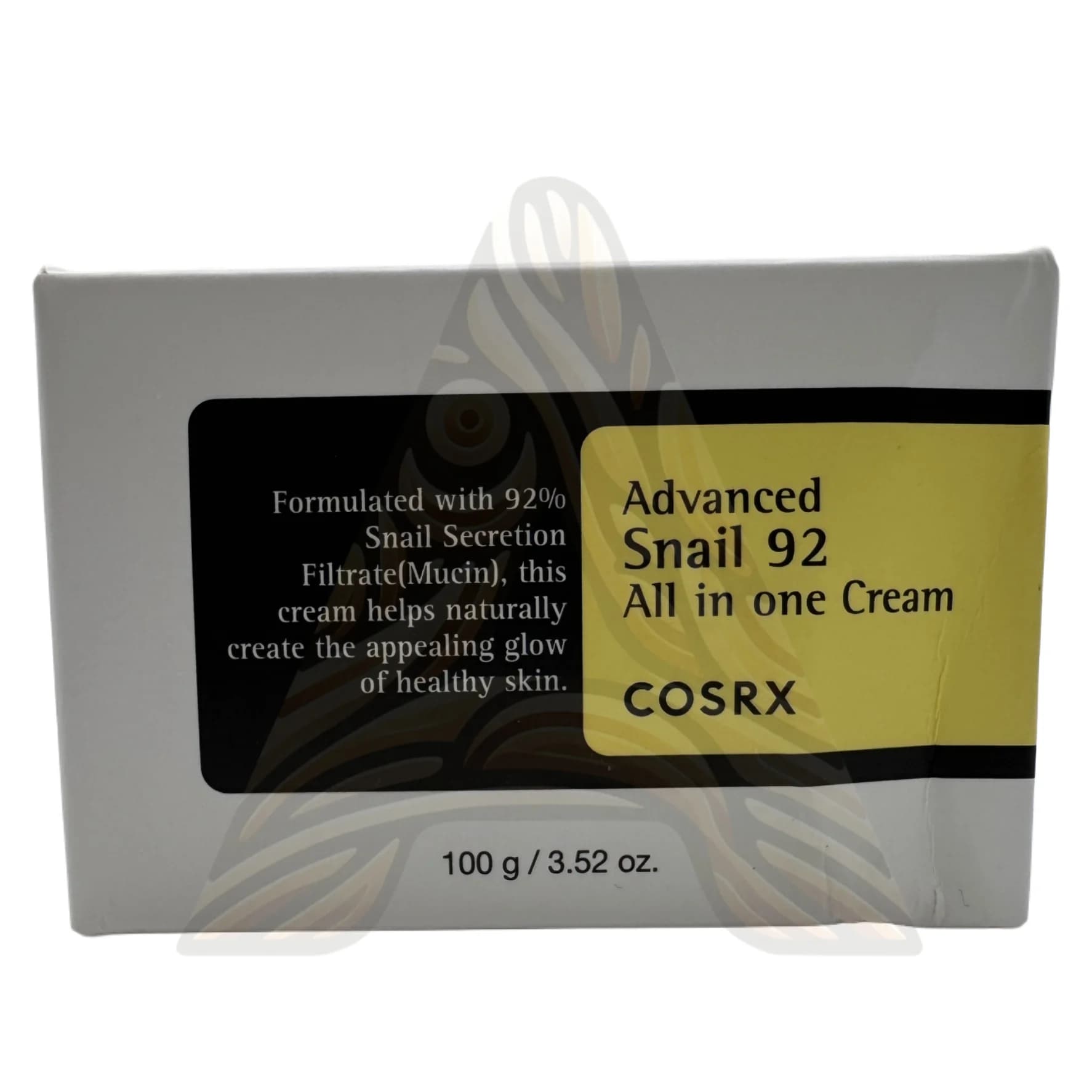 کرم مرطوب کننده و آبرسان قوی و جوان ساز حلزون 100میل کوزارکس Cosrx Advanced Snail 92 All in one Cream — تصویر ۴
