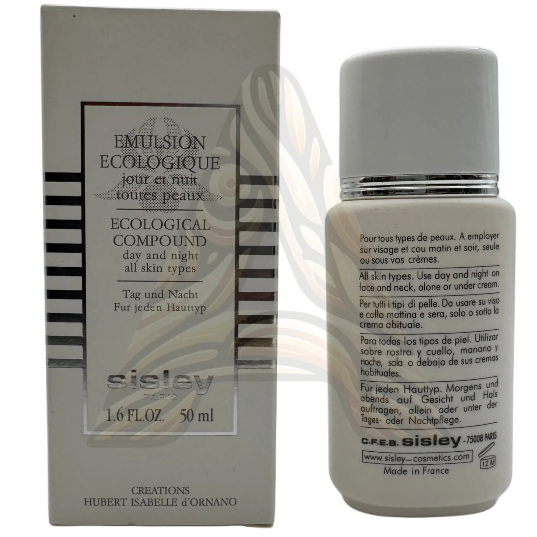 کرم آبرسان ، ضد چروک و کلاژن ساز شب و روز برند SISLEY حجم 50میلی لیتر — تصویر ۳