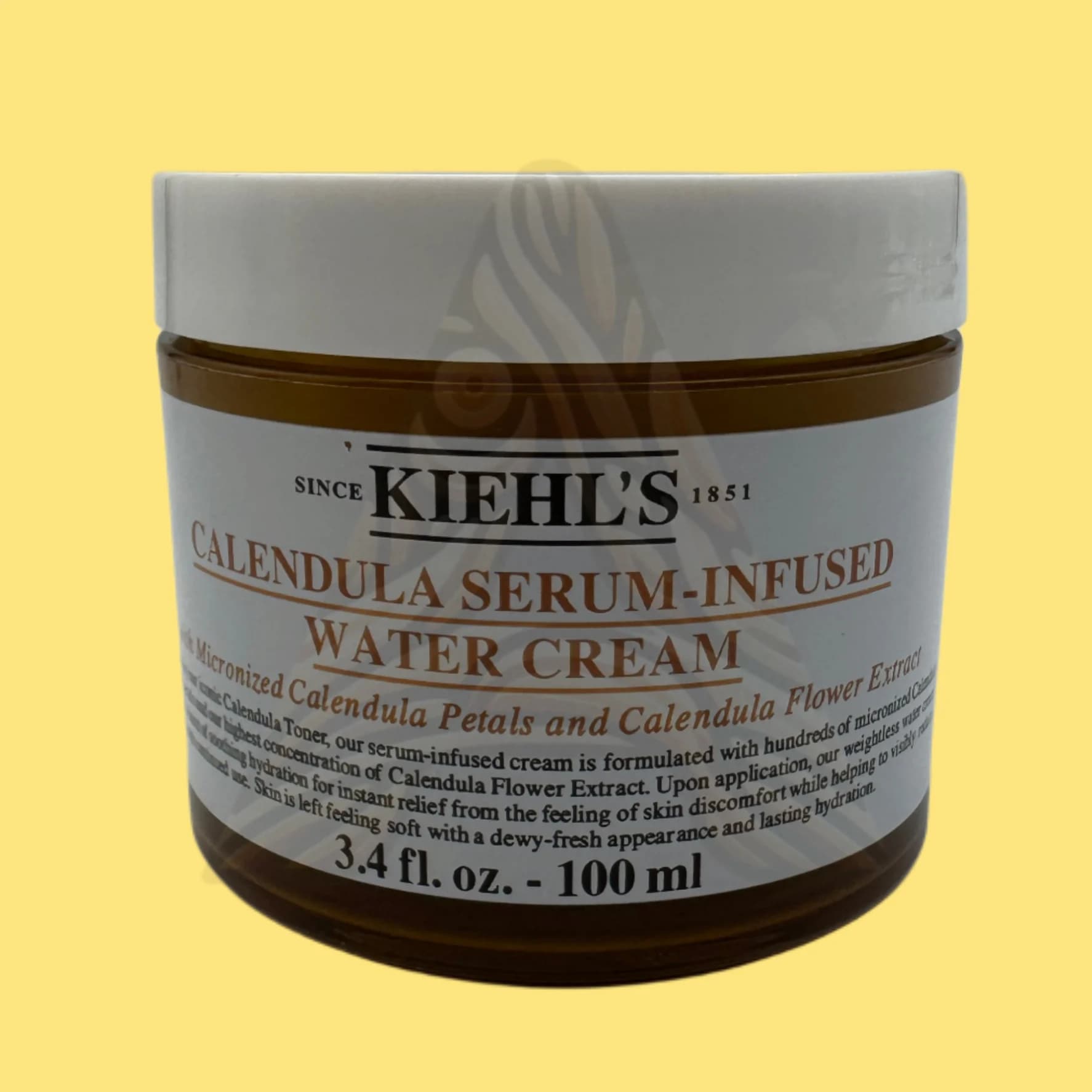 کرم مرطوب کننده و آبرسان کالاندولا [گل همیشه بهار] کیلز Kiehl’s حجم 100 میل | آبرسان و تسکین دهنده قوی — تصویر ۳