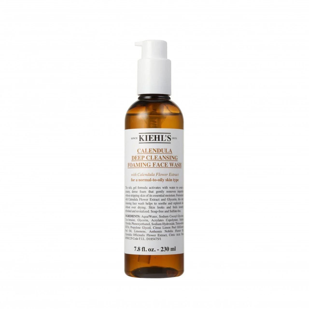 فوم شستشو و پاکسازی صورت کالاندولا 230 میل کیلز CALENDULA DEEP CLEANSING FOAMING FACE WASH