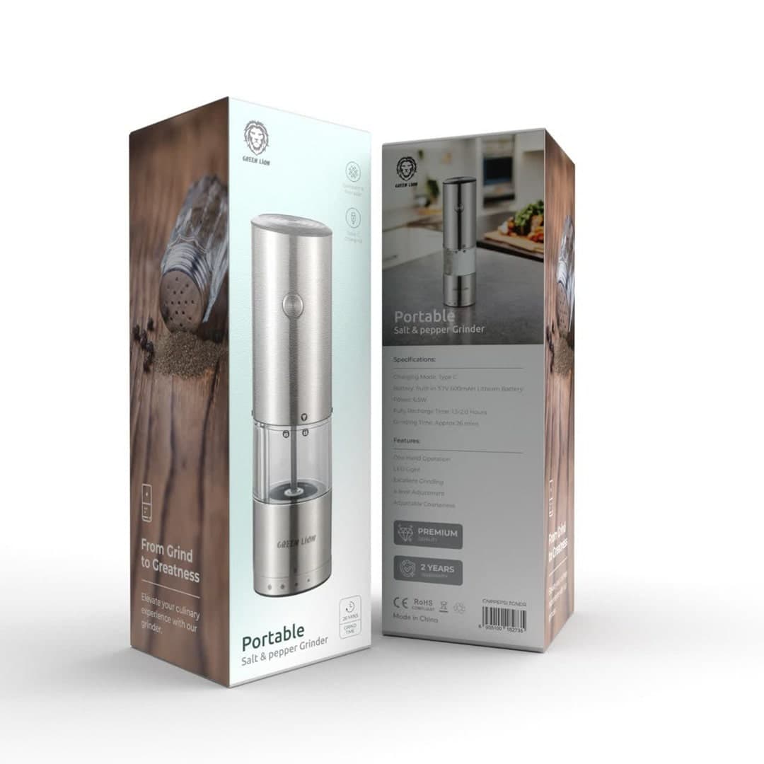 آسیاب نمک و فلفل قابل حمل گرین Green Portable Salt&Pepper Grinder