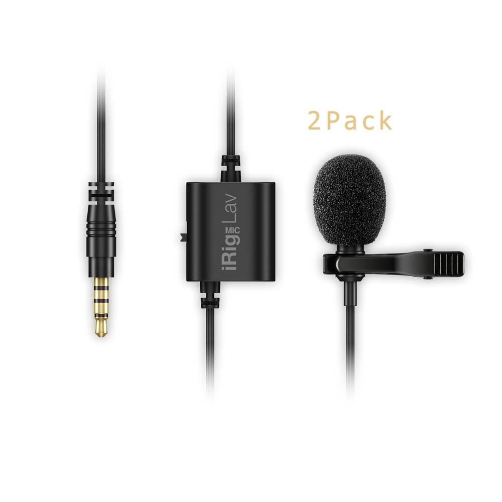 میکروفون یقه ای دوبل iK Multimedia iRig Mic Lav 2 Pack