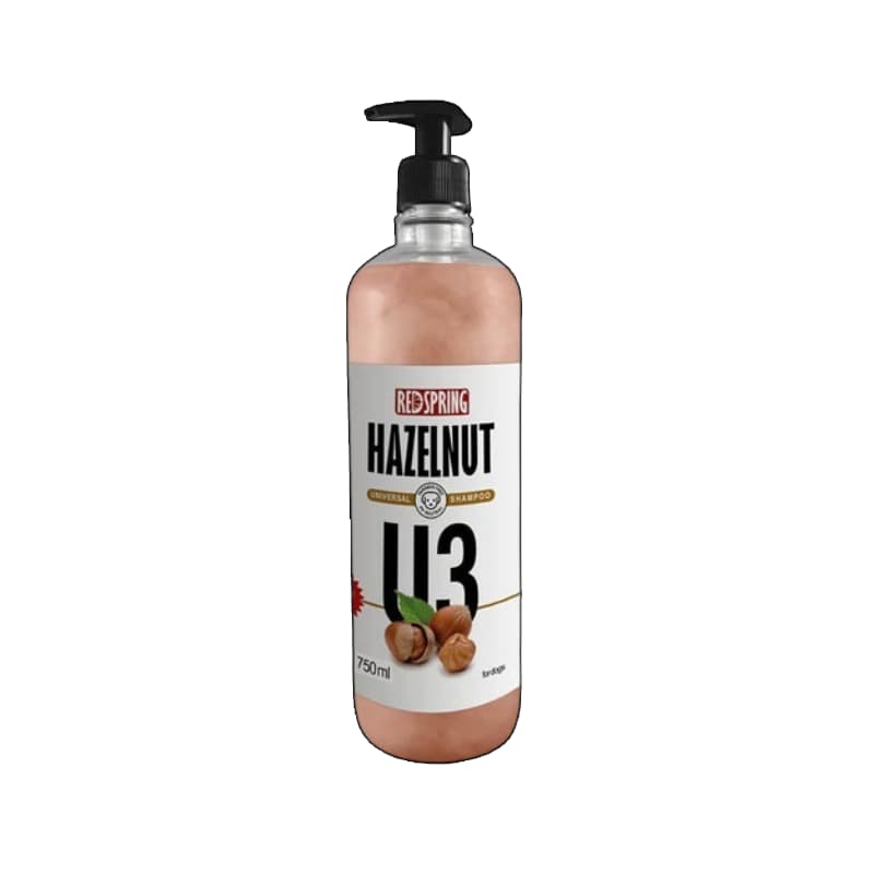 شامپو سگ عصاره فندوق رد اسپرینگ 850ml Redspring U