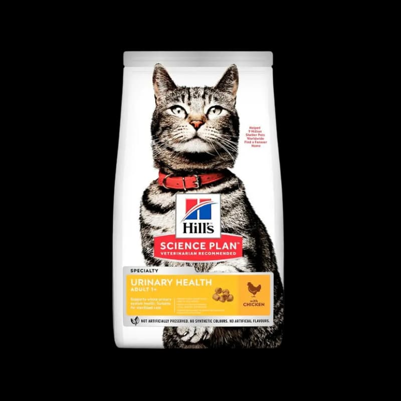 غذای خشک گربه بالغ یورینری هیلز طعم مرغ 1.5kg