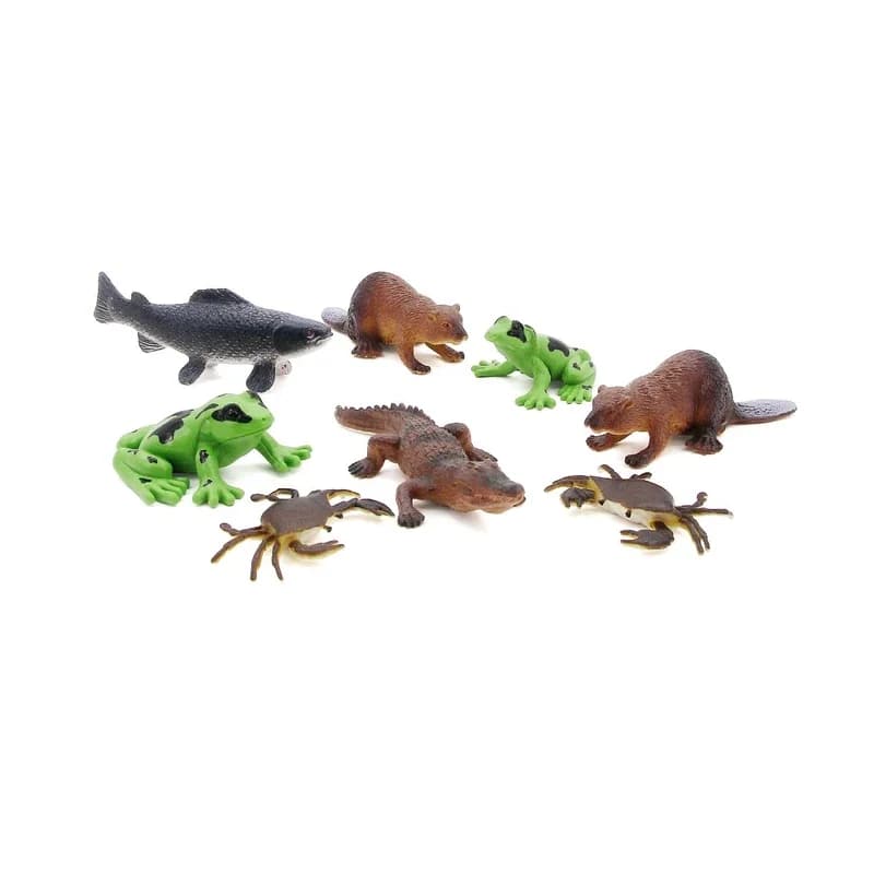 مجموعه 8 عددی حیوانات مدل River Animals کد D6311