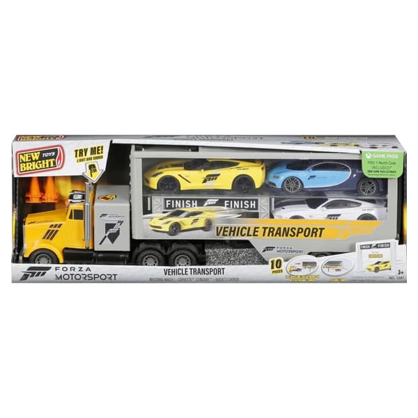 کامیون حمل ماشین New Bright مدل Forza Hauler Set — تصویر ۱۱
